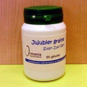JUJUBIER graine SUAN ZAO REN Gélules