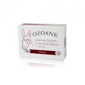Savon BIO Vetiver au lait d'ânesse