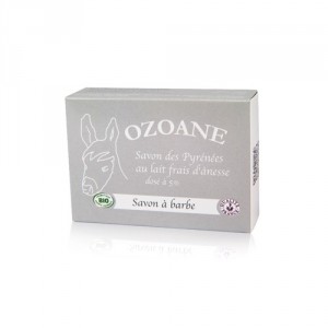 Savon à barbe BIO Nature au lait d'ânesse