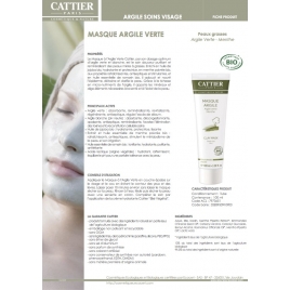 Masque argile verte
