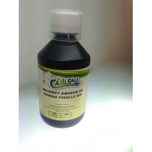 Ginkgo Biloba Feuille bio . Macérat aqueux