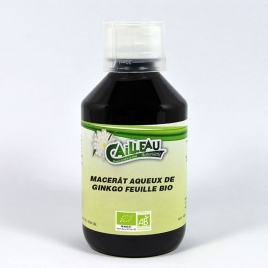 Ginkgo Biloba Feuille bio . Macérat aqueux
