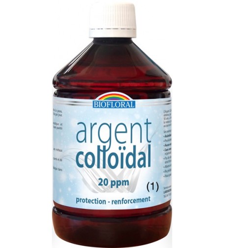 Argent Colloïdal 20 PPM, naturel 