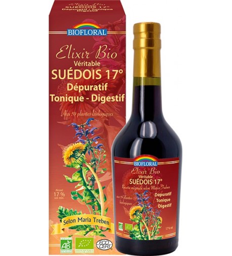 Elixir du Suédois Authentique 17° Bio - 375 ml