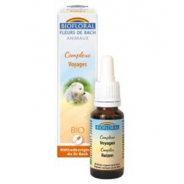 Complexe Voyages - Fleurs de Bach Animaux BIO, 20 ml