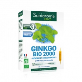 Ginkgo Biloba en Ampoules