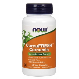 Curcumine Fraîche - 60 Vcaps Haute biodisponibilité (assimilation ou absorption par l'organisme)