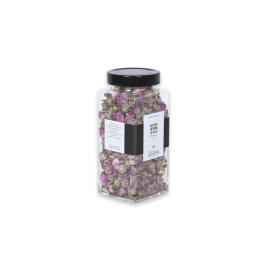 Rose pâle bouton