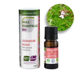 Huile essentielle de Géranium rosat BIO 10 ml