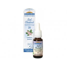 Fleur de Bach Red Chestnut N°25 20 ml Biofloral