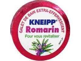 Galet de bain effervescent au romarin