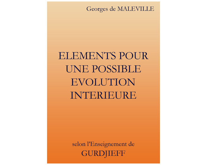 El�ments pour une possible �volution int�rieure
